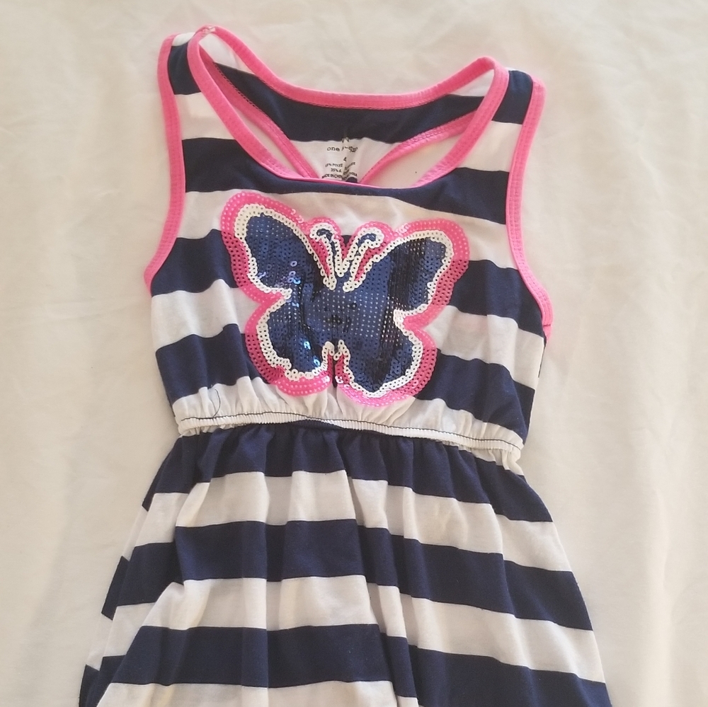 Dress with Stripes